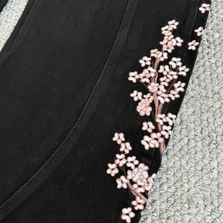 Vescartes Blossom Denim Black - 17
