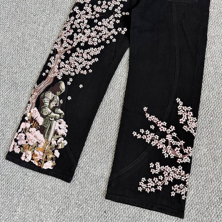 Vescartes Blossom Denim Black - 23
