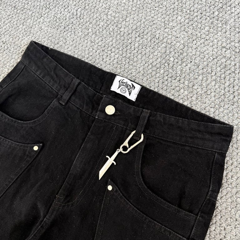 Vescartes Blossom Denim Black - 9