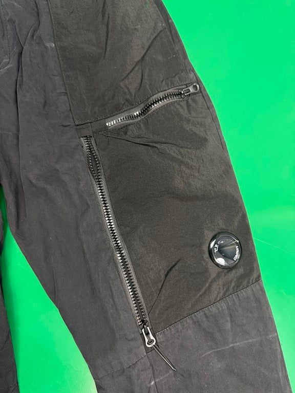 C.P. Company Cargo Trousers Black - 7