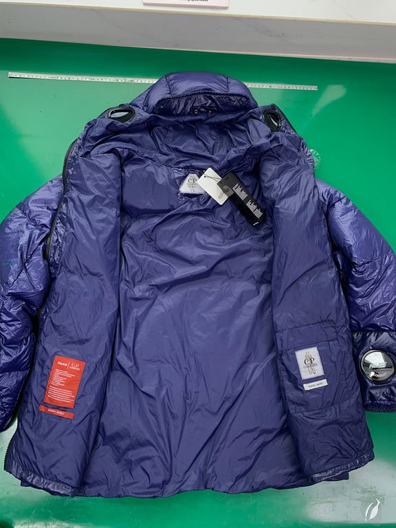 C.P. Company x Palace Goggle Puffer Jacket Purple - 11