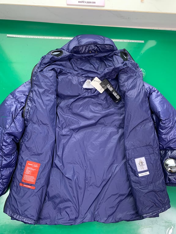 C.P. Company x Palace Goggle Puffer Jacket Purple - 12