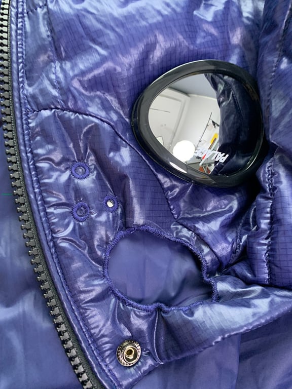 C.P. Company x Palace Goggle Puffer Jacket Purple - 13
