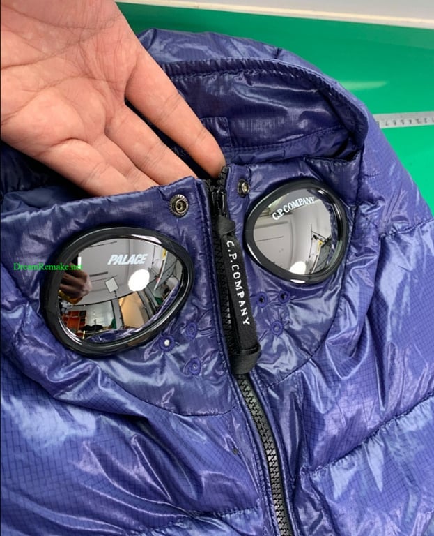 C.P. Company x Palace Goggle Puffer Jacket Purple - 21