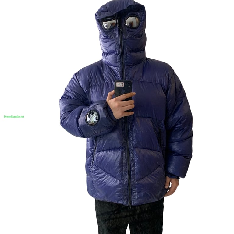 C.P. Company x Palace Goggle Puffer Jacket Purple - 23