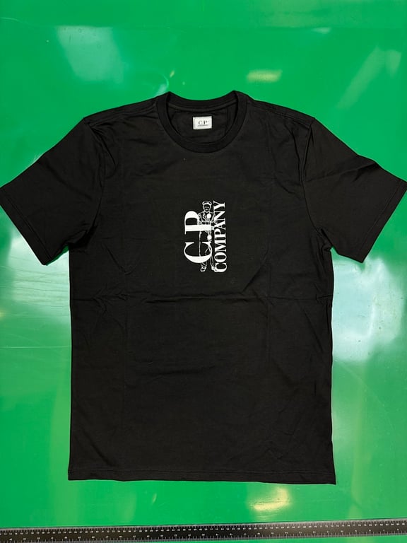 C.P. Company Sailor Logo Tee Black - 7