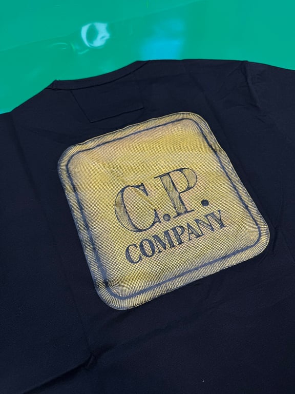 C.P. Company Metropolis Series Mercerized Graphic Badge Tee - 5
