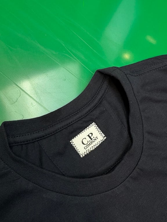 C.P. Company Mirror Logo T-Shirt Navy - 5