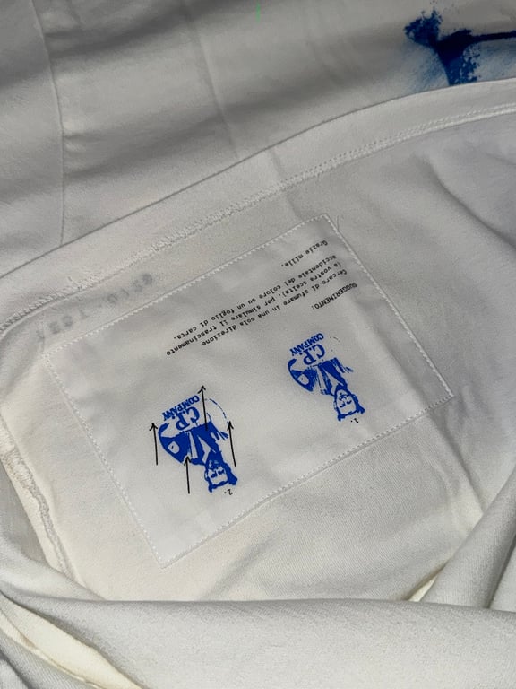 C.P. Company Pencil Effect Graphic T-Shirt - 12