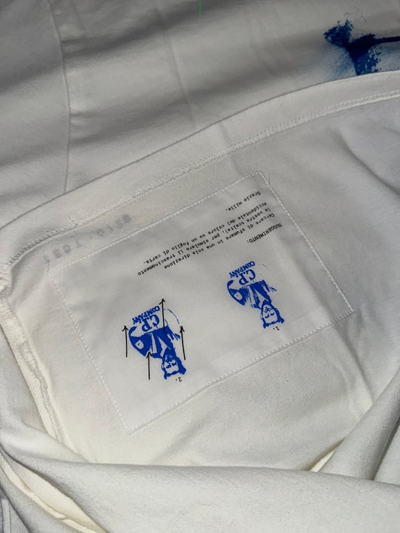 C.P. Company Pencil Effect Graphic T-Shirt - 14