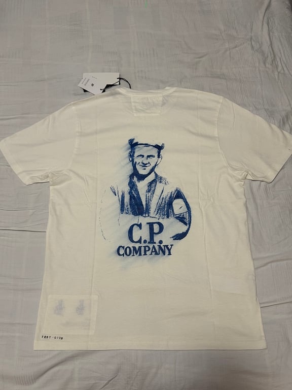 C.P. Company Pencil Effect Graphic T-Shirt - 16
