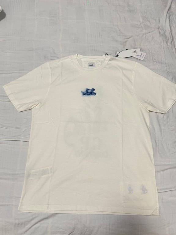 C.P. Company Pencil Effect Graphic T-Shirt - 18