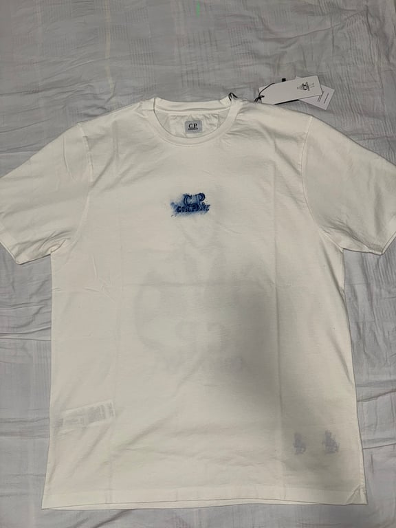 C.P. Company Pencil Effect Graphic T-Shirt - 19