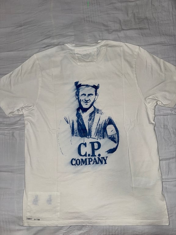 C.P. Company Pencil Effect Graphic T-Shirt - 21