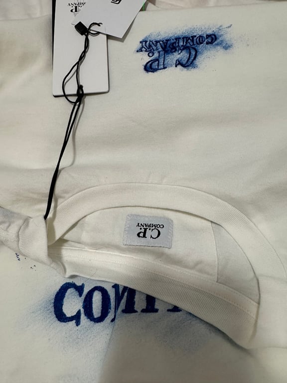 C.P. Company Pencil Effect Graphic T-Shirt - 24