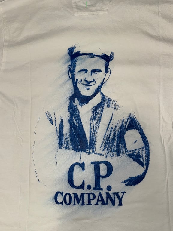 C.P. Company Pencil Effect Graphic T-Shirt - 25