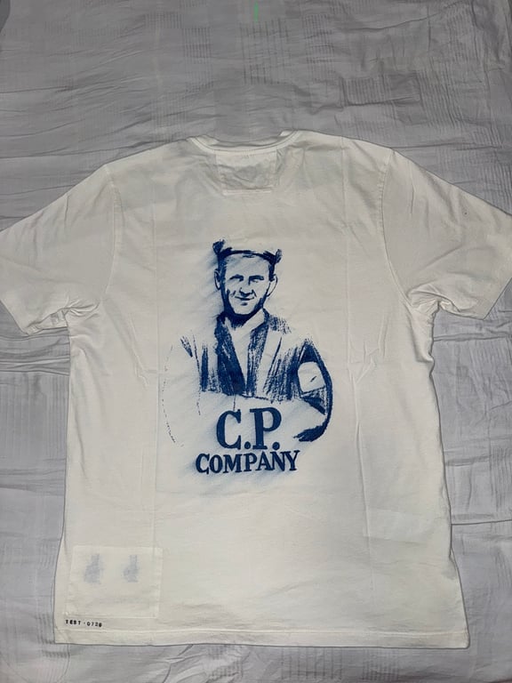 C.P. Company Pencil Effect Graphic T-Shirt - 26