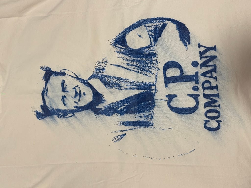 C.P. Company Pencil Effect Graphic T-Shirt - 32