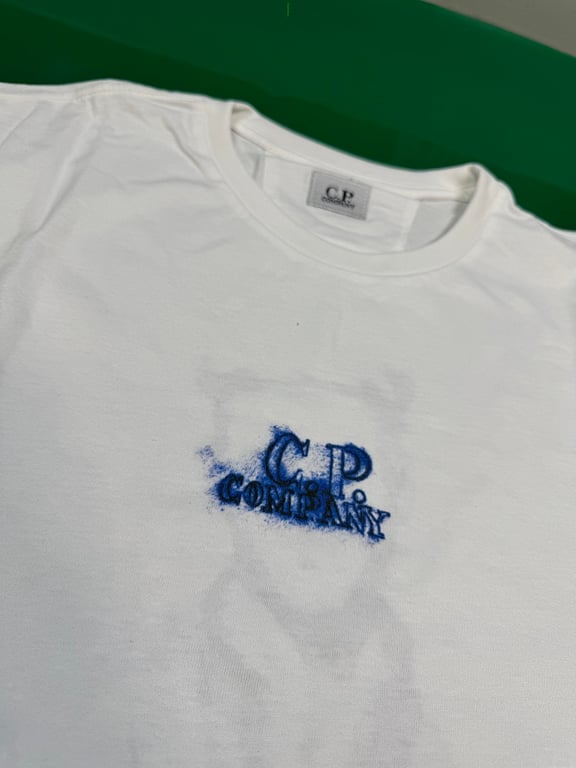 C.P. Company Pencil Effect Graphic T-Shirt - 8