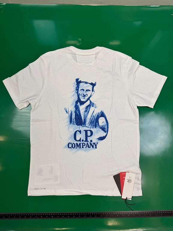 C.P. Company Pencil Effect Graphic T-Shirt - 9