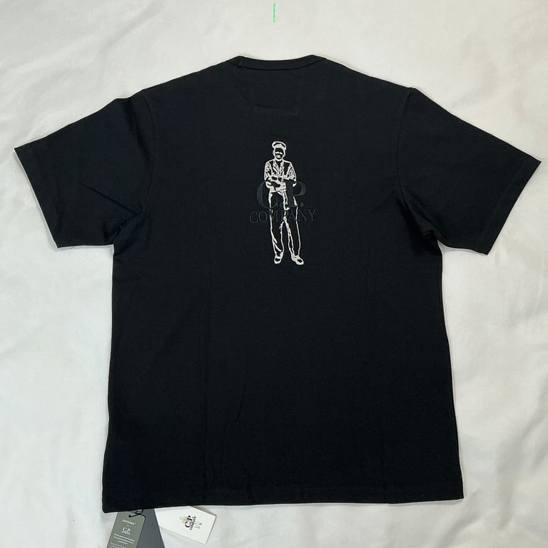C.P. Company Embroidered Sailor Tee - 12