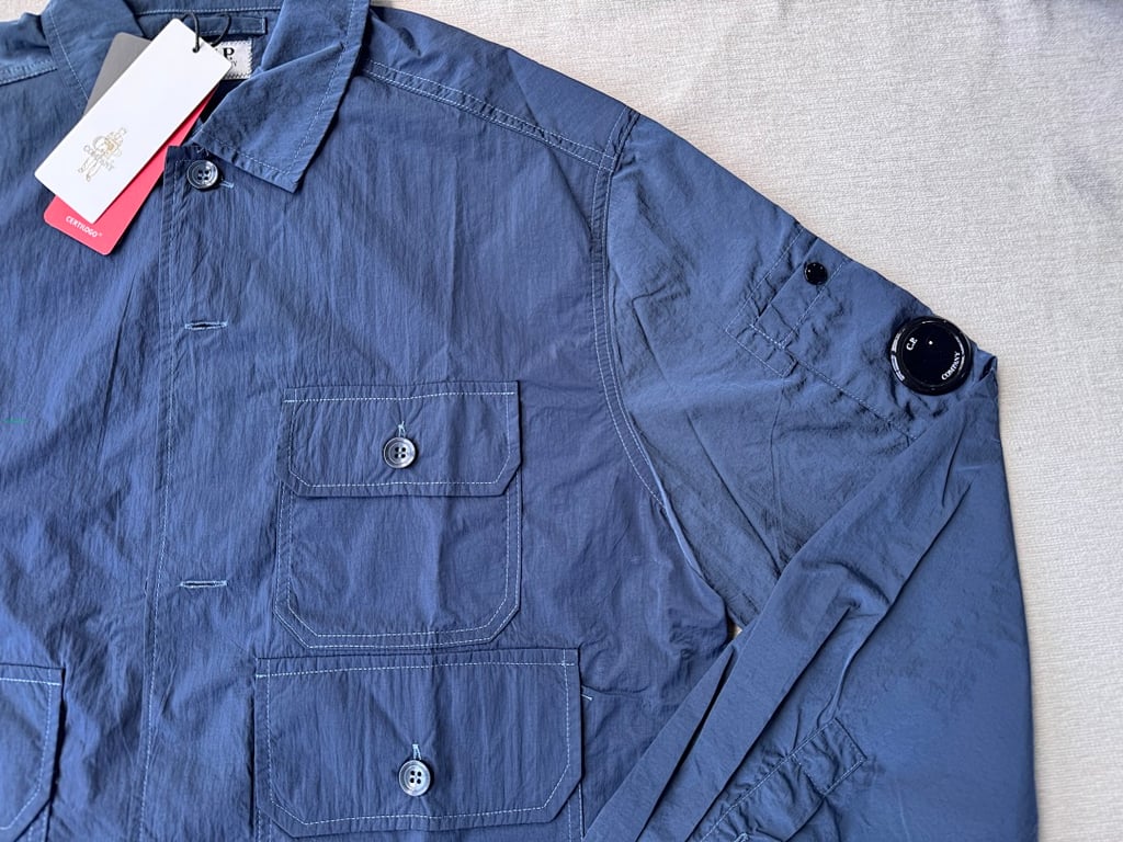 C.P. Company Chrom-R Full Button Overshirt - 17