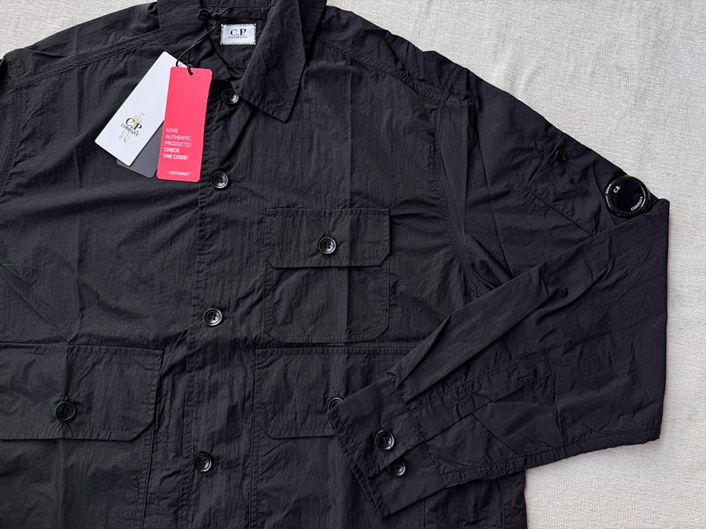 C.P. Company Chrom-R Full Button Overshirt - 29