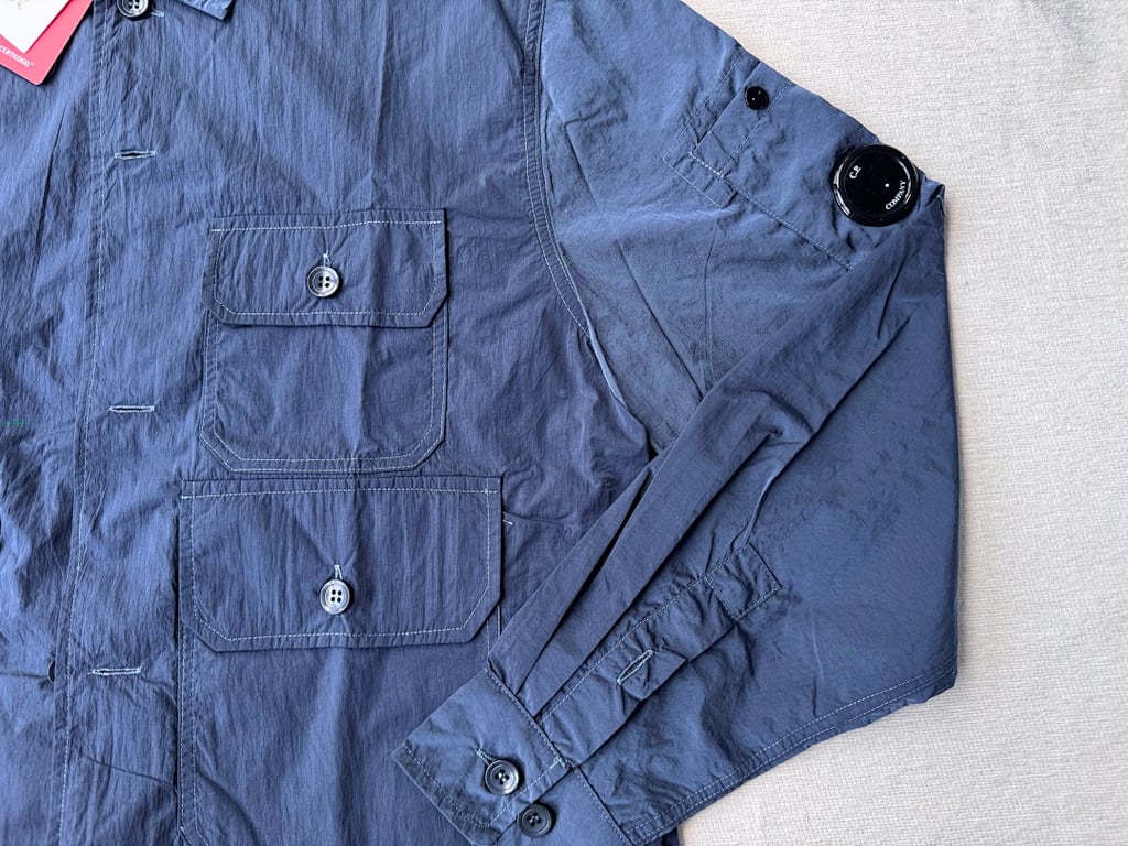 C.P. Company Chrom-R Full Button Overshirt - 4