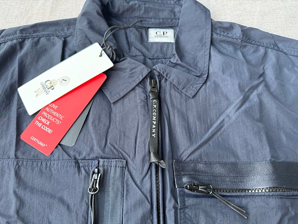 C.P. Company Chrom-R Full Button Overshirt - 7