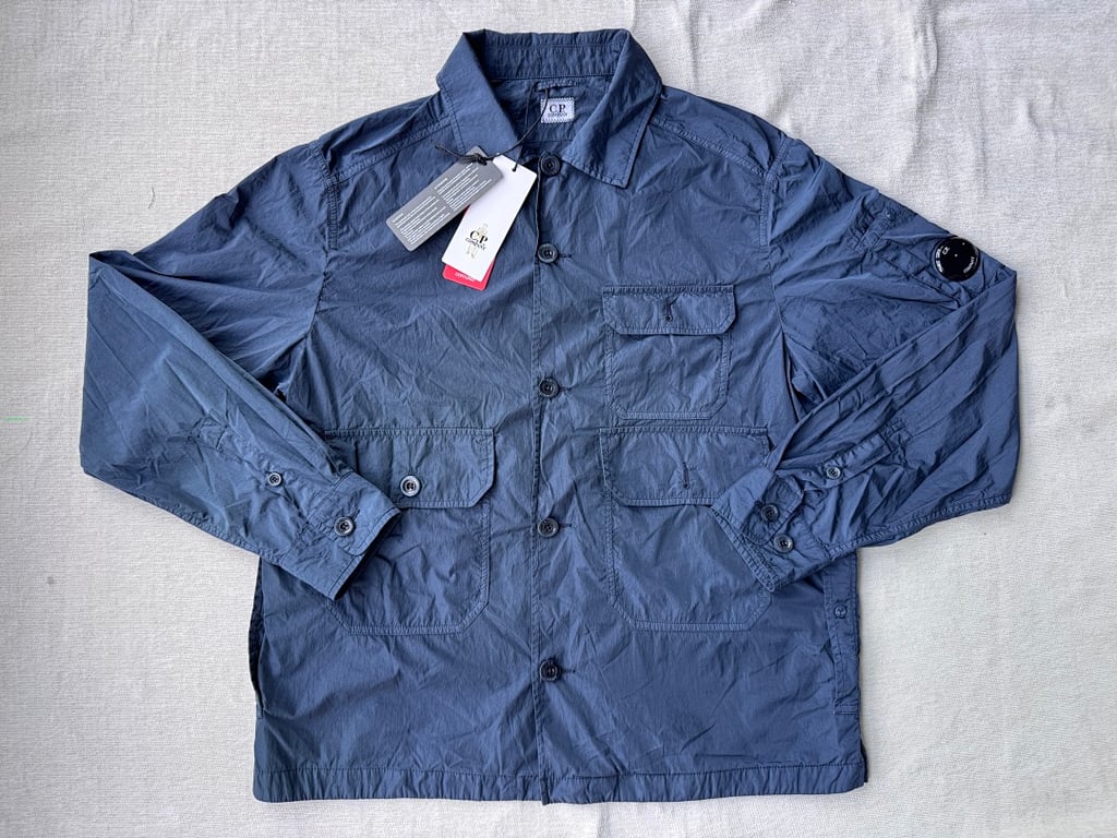 C.P. Company Chrom-R Full Button Overshirt - 10
