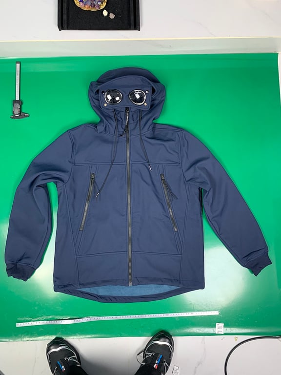 C.P. Company Goggle Jacket Navy - 13