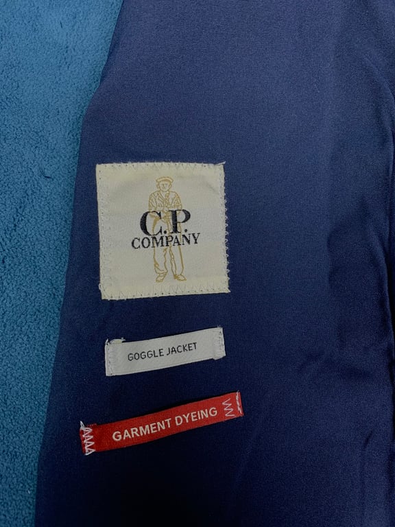 C.P. Company Goggle Jacket Navy - 17