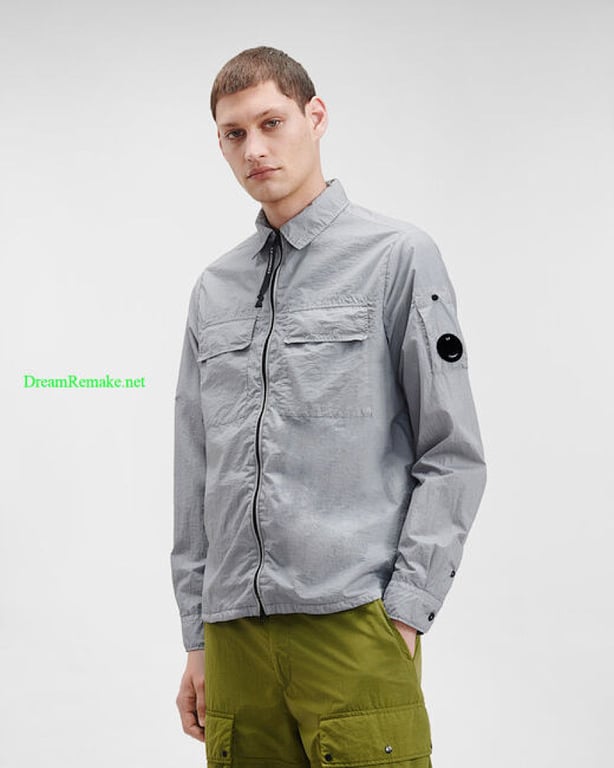 C.P. Company Taylon Zipped Shirt - 3