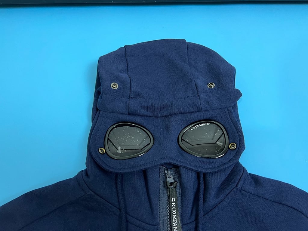 C.P. Company Venus Diagonal Goggle Zip Hoodie - 14