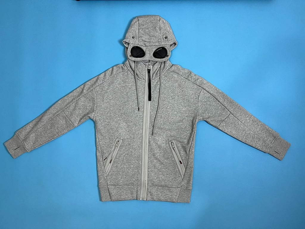 C.P. Company Venus Diagonal Goggle Zip Hoodie - 17
