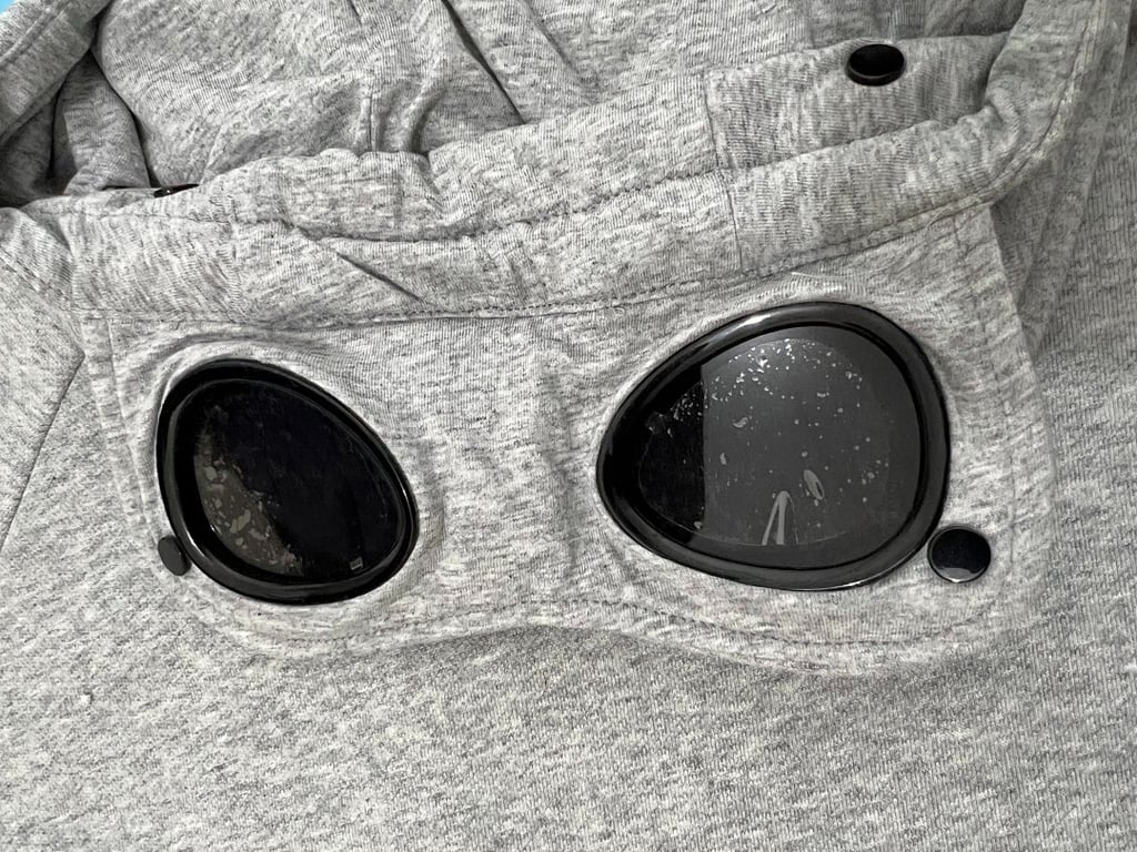 C.P. Company Venus Diagonal Goggle Zip Hoodie - 24
