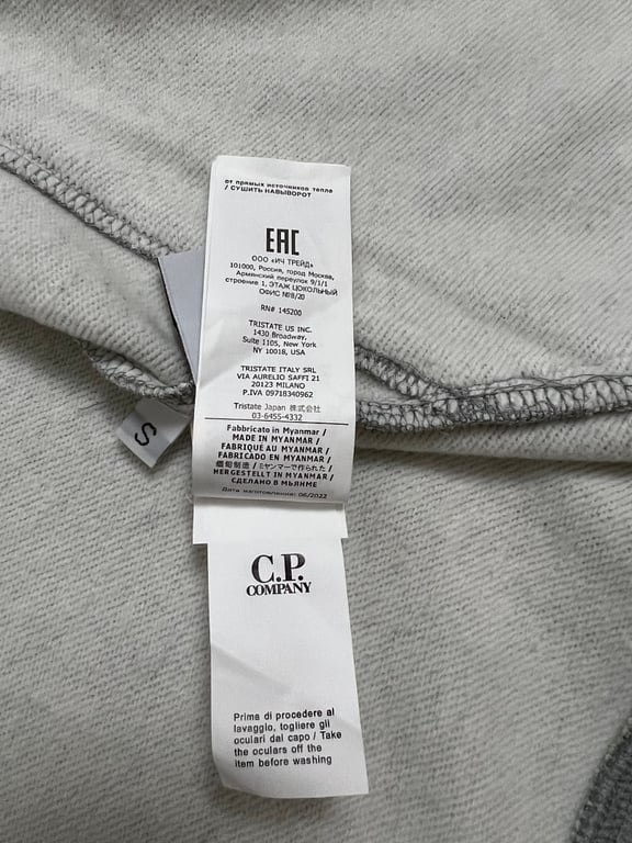 C.P. Company Venus Diagonal Goggle Zip Hoodie - 29