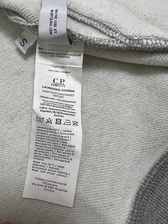 C.P. Company Venus Diagonal Goggle Zip Hoodie - 30