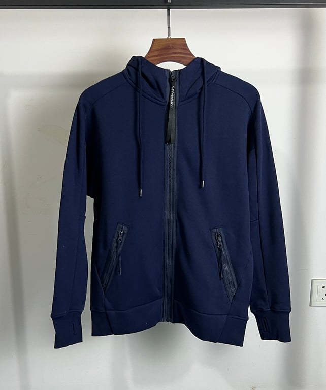 C.P. Company Venus Diagonal Goggle Zip Hoodie - 6
