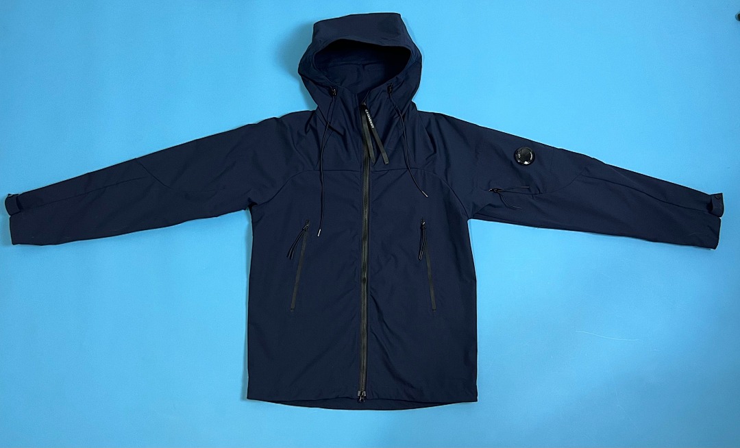 C.P. Company Pro-Tek Logo Plaque Hooded Jacket - 13