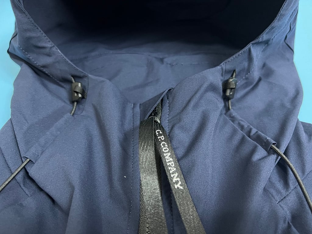 C.P. Company Pro-Tek Logo Plaque Hooded Jacket - 15