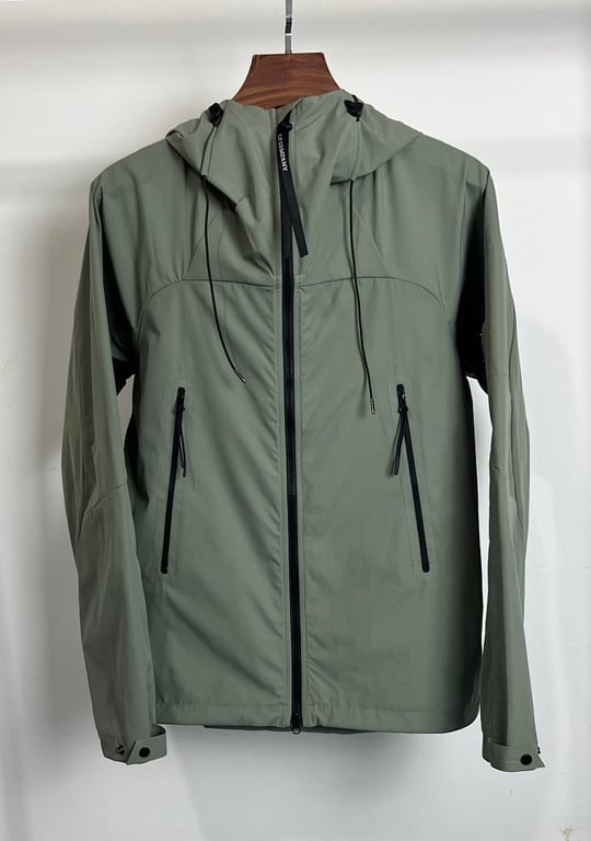 C.P. Company Pro-Tek Logo Plaque Hooded Jacket - 24