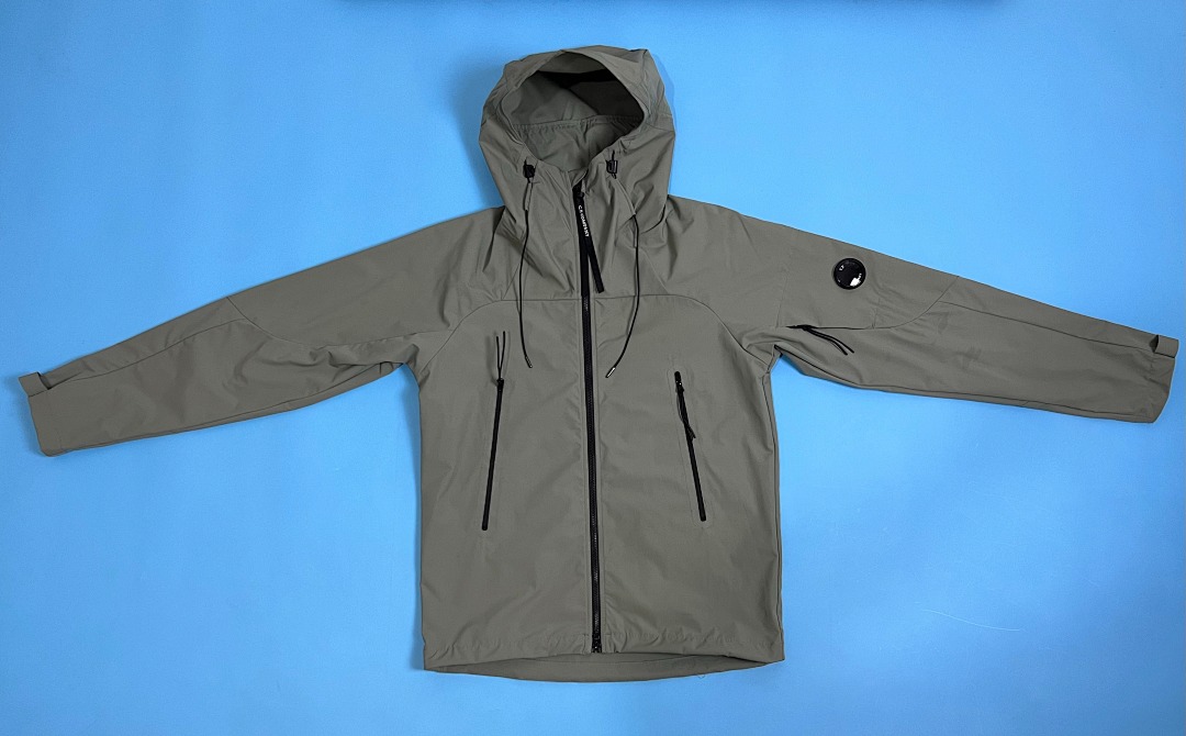 C.P. Company Pro-Tek Logo Plaque Hooded Jacket - 25