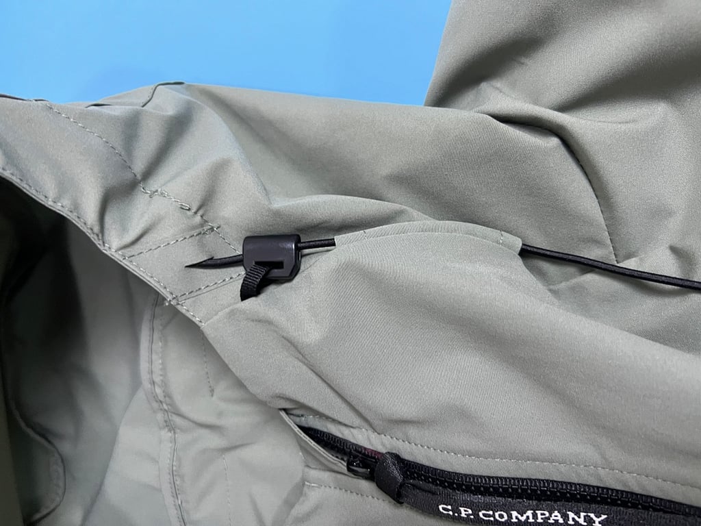 C.P. Company Pro-Tek Logo Plaque Hooded Jacket - 29