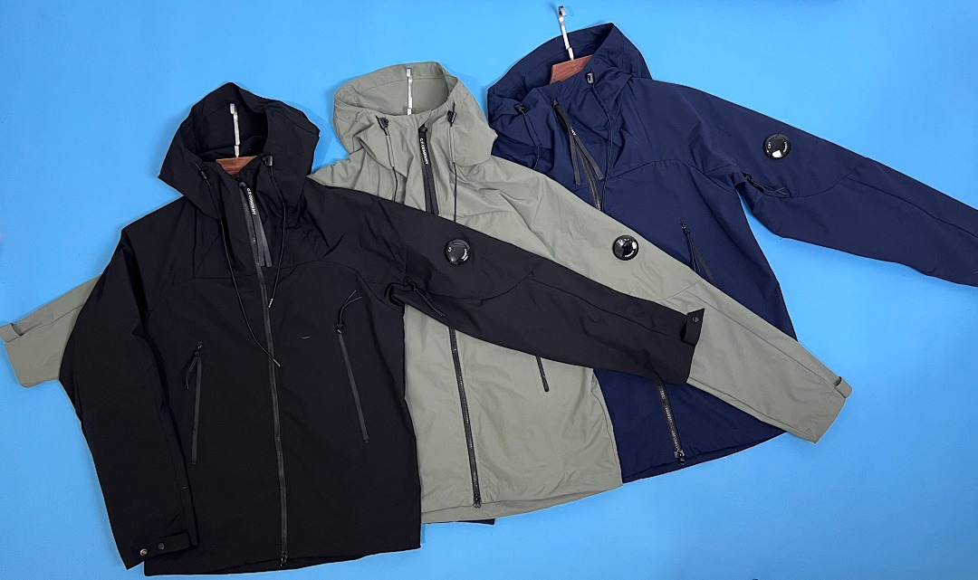 C.P. Company Pro-Tek Logo Plaque Hooded Jacket - 5