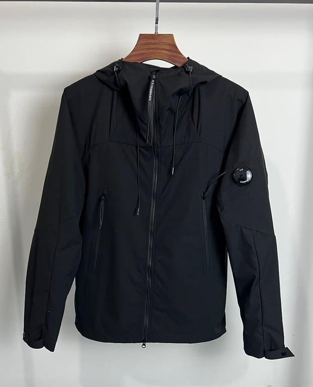 C.P. Company Pro-Tek Logo Plaque Hooded Jacket - 6