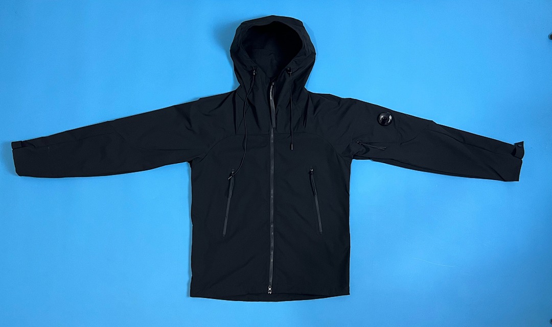 C.P. Company Pro-Tek Logo Plaque Hooded Jacket - 7