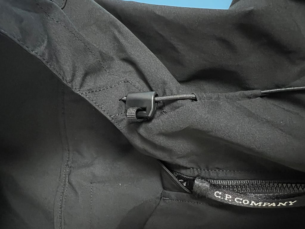 C.P. Company Pro-Tek Logo Plaque Hooded Jacket - 9