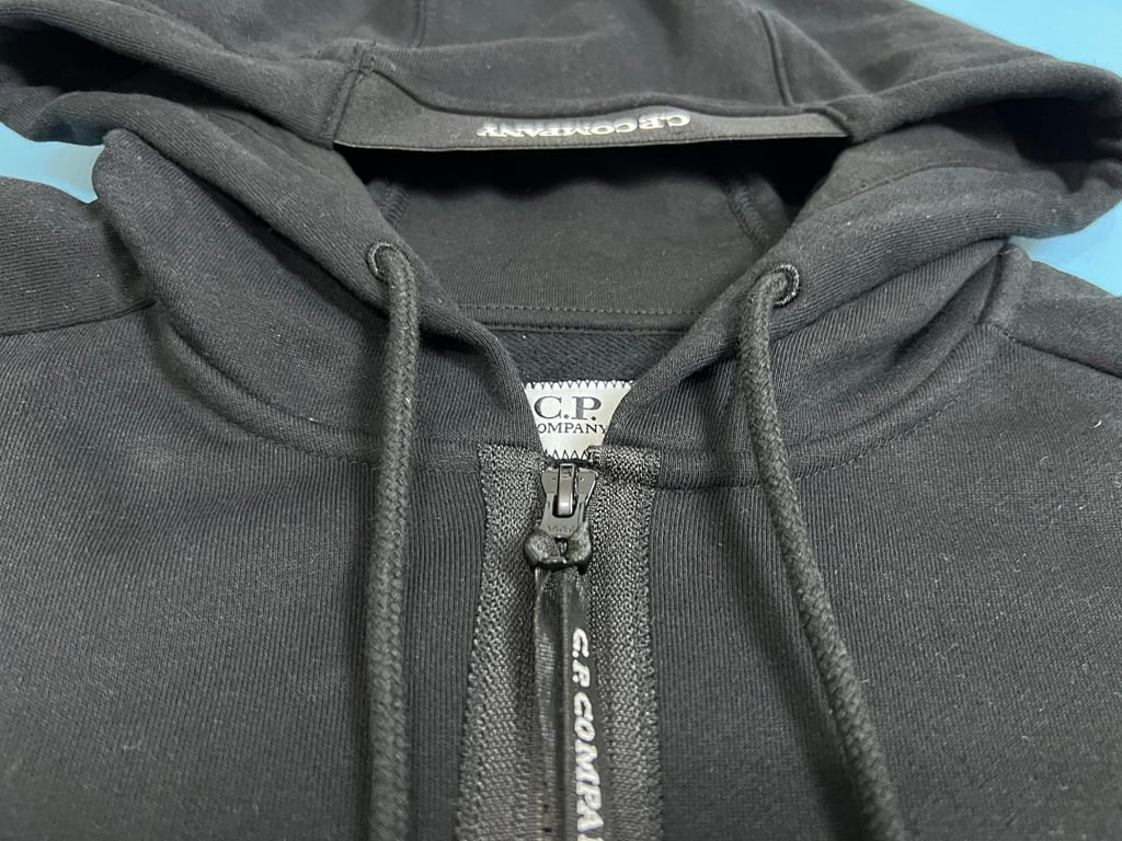 C.P. Company Mars Diagonal Zipper Hoodie - 12