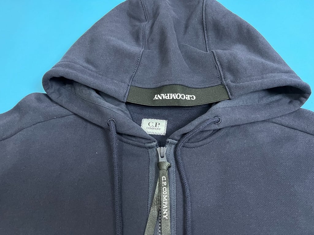 C.P. Company Mars Diagonal Zipper Hoodie - 22